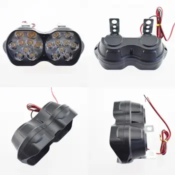 

Motorcycle LED Headlight 12V 6500K super bright 8/10/15/30w Fog lamp auxiliary Spotlight Motorbike auxiliary driving lgihts DRL