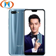 Honor 10 NFC Android 8,1 Восьмиядерный мобильный телефон 5,8" 6/8 ГБ ОЗУ 64/128 Гб ПЗУ 3400 мАч батарея 24 МП отпечаток пальца 4G LTE смартфон