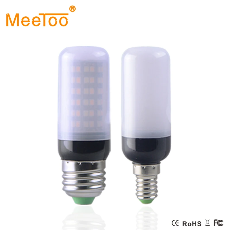 Светодиодный лампочки E27 светодиодный E14 2835SMD затемнения светодиодный кукурузы лампы Max 8 W 10 W 12 W светодиодные фонарики AC220V 110 V огни и освещение для дома