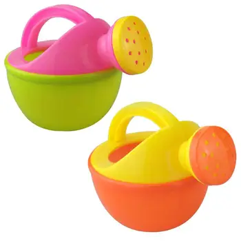 

HobbyLane Baby Bath Toy Plastic Watering Can Watering Pot Beach Play Sand Toys Gift for Kids Random Color