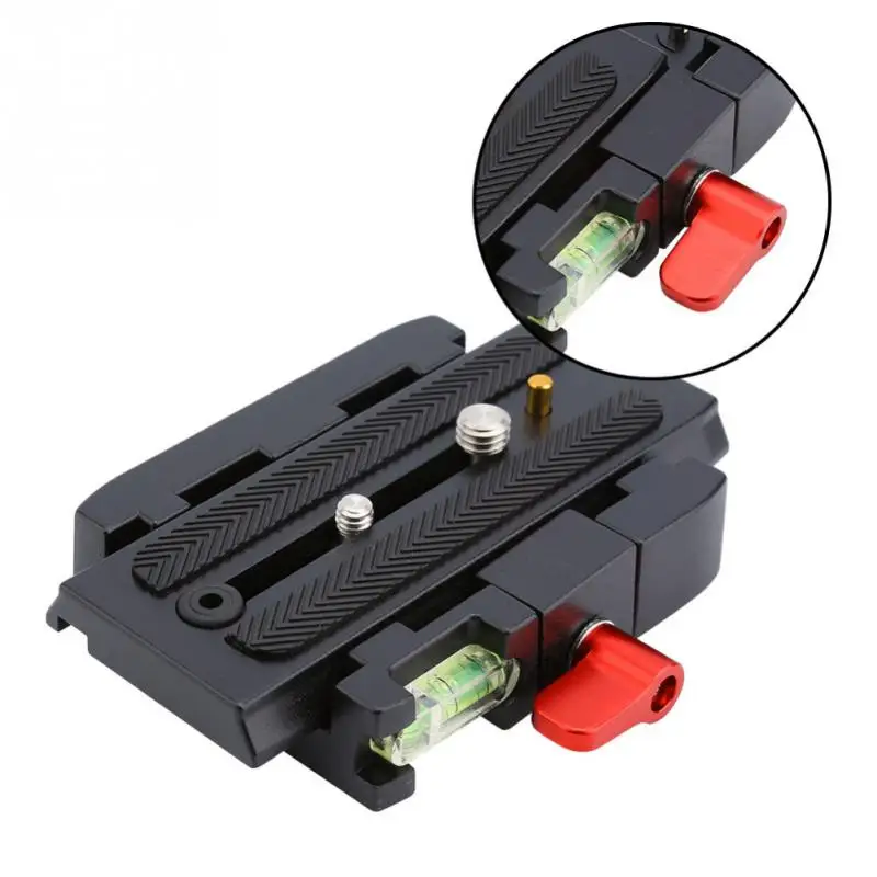 

2018 new Aluminum Alloy Camera Tripod Quick Release Mounting Plate P200 Adapter Pliers For Manfrotto 577 501 500AH
