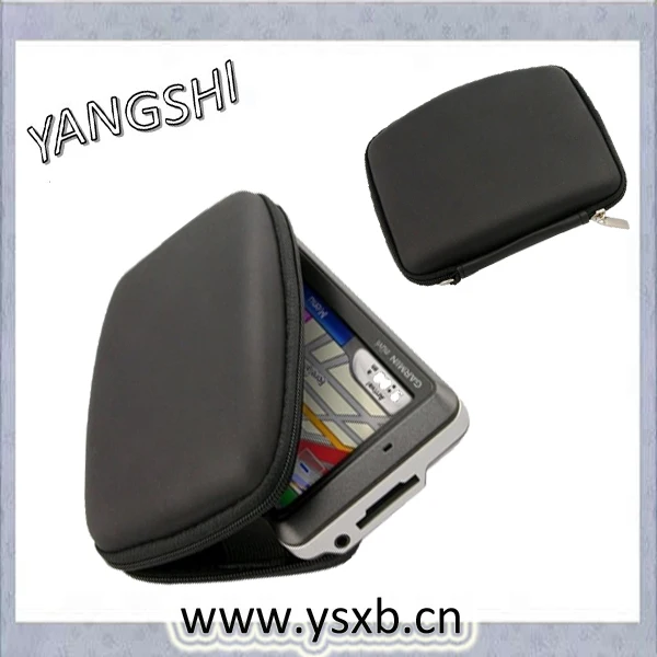 5.0 inch Black hard GPS tracker carrying protective case bag |