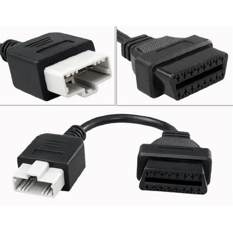 Для HONDA 5Pin для OBD2 16pin Женский кабель автомобиля Honda сканер OBD1 OBDII адаптер 5 Pin до 16 pin