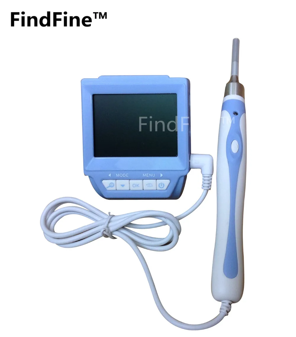 FindFine Ear Scope nose otoscope 2.4" TFT LCD Waterproof Tube video
