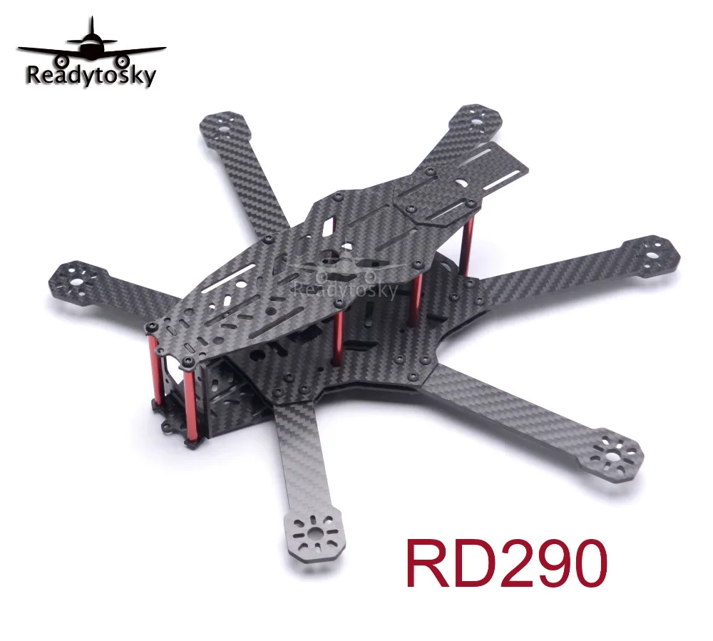 

RD290 RD 290 Hexacopter Frame 290mm 6 Axis 3K Carbon Fiber For FPV UAV