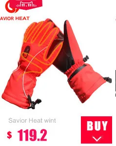 SAVIOR outdoor Motorcycle heated glove fishing Waterproof Full Finger riding racing heating man warming 40-65 degree SHGS28B