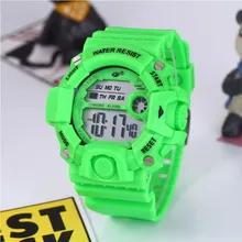 Лучшие военные Брендовые мужские часы силиконовые мужские часы спортивные электронные наручные часы цифровые водонепроницаемые светящиеся ударные часы
