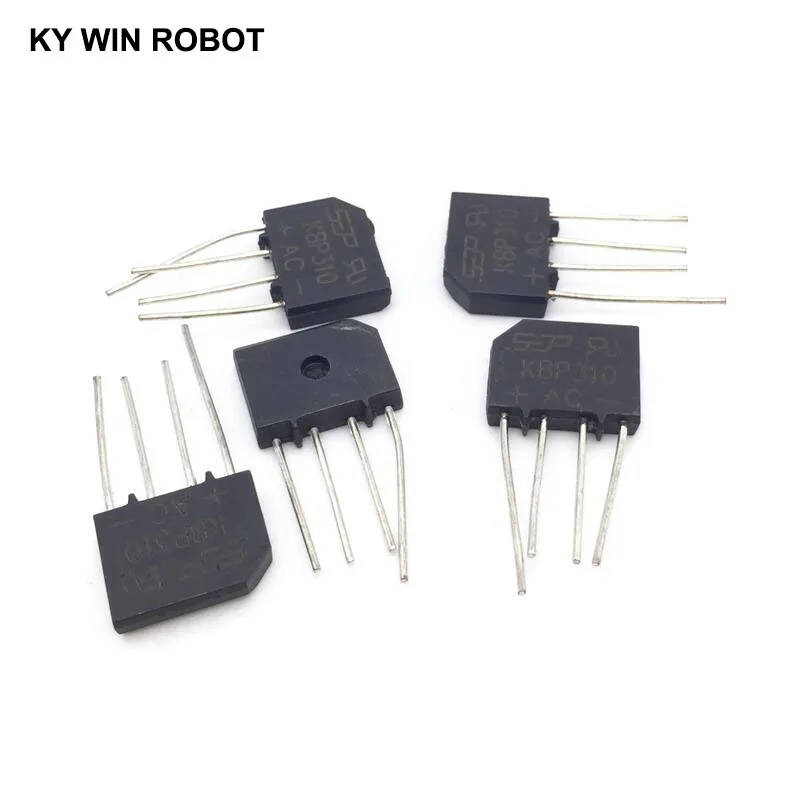 5PCS 3A 1000V DIP-4 diode bridge rectifier KBP310