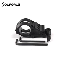 Быстрое отсоединение 45 градусов 25,4 мм боковое кольцо зажим 20 мм рейку для фонарик для оружия и лазера