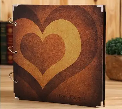 

2019 16 inch DIY manual paste-type photo album Big album creative couple gifts children birthday baby photo album