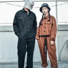 Новая мужская женская одежда ретро Свободная рабочая одежда комбинезон больших размеров для отдыха комбинезон для инструментов комплект мужской певицы костюмы m-xxl