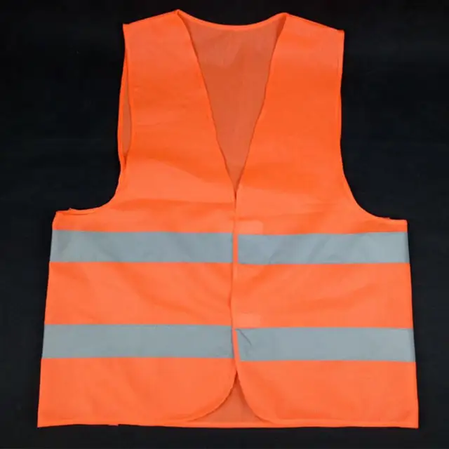 2018 Vest Clothing Traffic Motorcycle Night Rider Fluorescent Safety Security Visibility Reflective Cycling Outdoor Sports