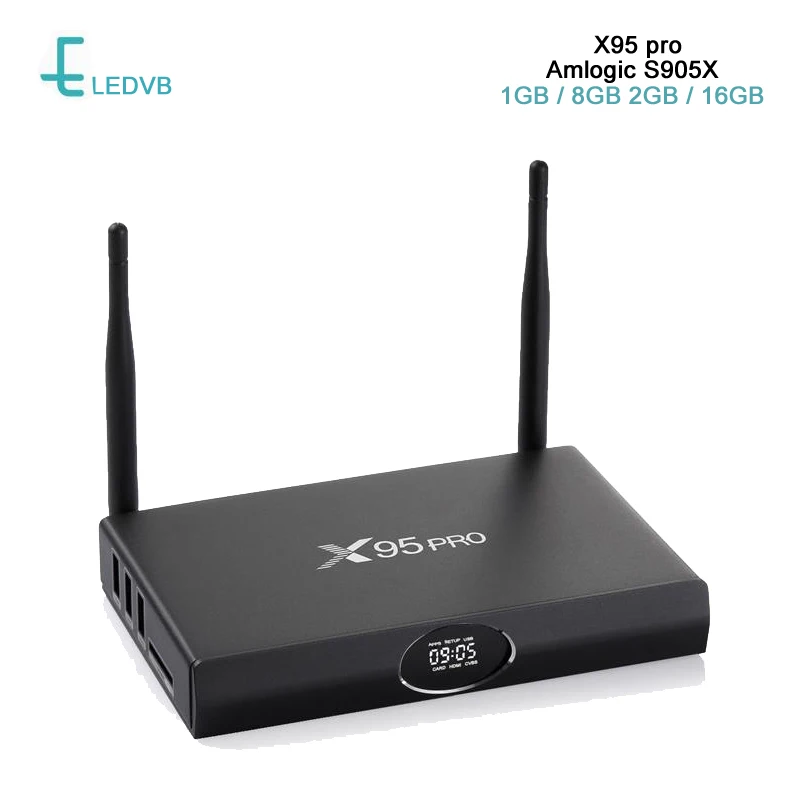 

5pcs/lots DHL free X95 Pro S905X Quad Core 2G+16G Android 6.0 and add 5 extra smaller remotes control