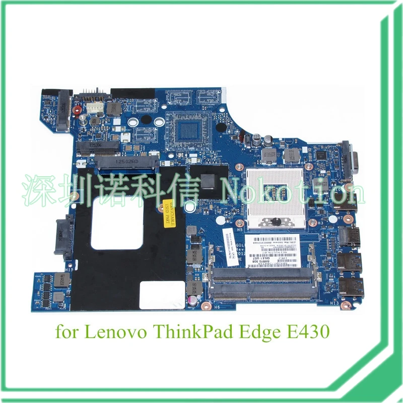 FRU 04Y1168 For lenovo thinkpad Edge E430 laptop motherboard QILE1 LA-8131P Intel HD4000 graphics 14'' DDR3 new fru 04w2021 p0b01900 for lenovo thinkpad t520 t520i laptop motherboard intel qm67 nvidia geforce nvs4200m graphics
