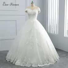 Жемчужными бусинами Свадебные и Бальные платья дизайн с блестками, кружевное, с коротким рукавом плюс Размеры Арабский платье свадебное платье WX0108