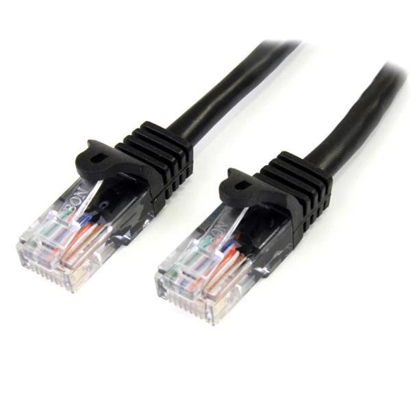 StarTech.com кабель 2 м Negro de красный Fast Ethernet Cat5e RJ45 грех enganche патч планка| |