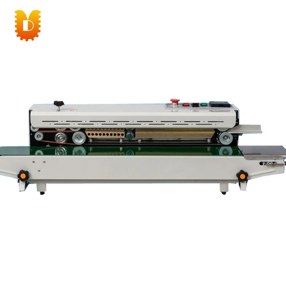 PE PP bags sealing machine self automatic continuous bags sealer in