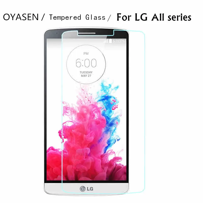 UltraThin Real Premium Tempered Glass Film Screen Protector For LG G3 mini G4 stylus G5 nexus 5 5X Protective Film+ Cleaning Kit
