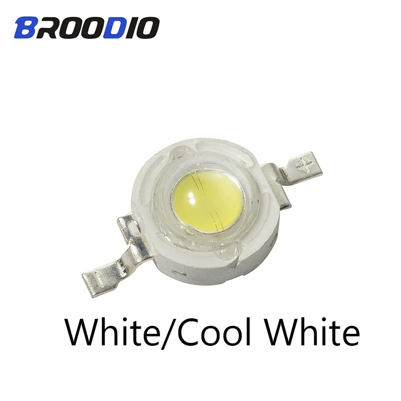 

20pcs LED Lamp Lighting High Power Chips 1W 3W Cool Warm White Light Emitting Diodes Floodlight Spotlight Beams Brightness 3Watt