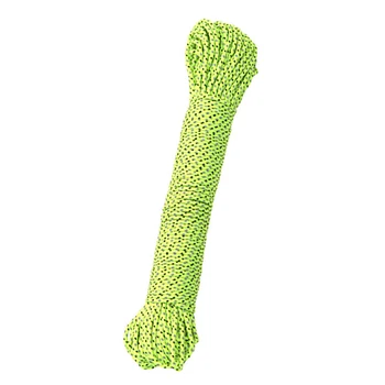 

20m Multifunction Tent Rope Reflective At Night Tent Accessories Outdoor Sports Camping Hiking 2.5mm Durable Rope