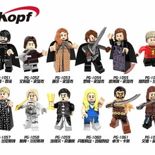 10 компл. PG8072 Khal Drogo daeneris Eddard Stark Duke of Winterfell Игра престолов лед и огонь строительные блоки игрушки для детей
