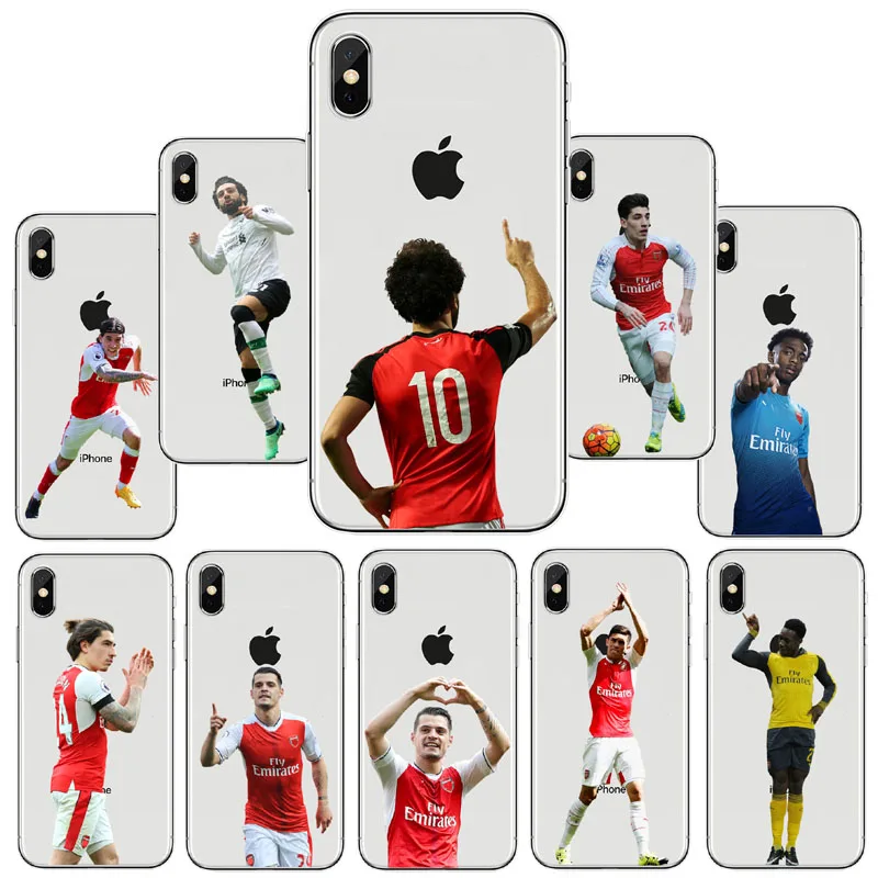 

kuliai Alexis Sanchez Arsenal Soccer Sports Phone Case For iPhone 5s SE 7 8 6Plus 6S 8Plus X 10 Case