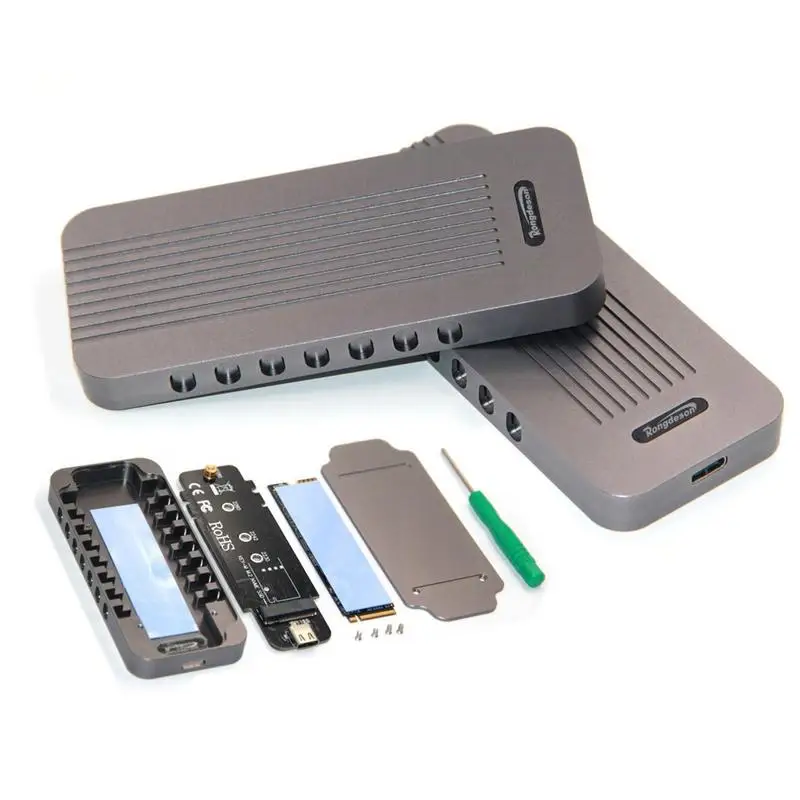 

ALL Aluminium TYPE-C 3.1 M.2 TO USB HDD Enclosure For XT-XINTE LM902 NVME Greatly reduce power consumption