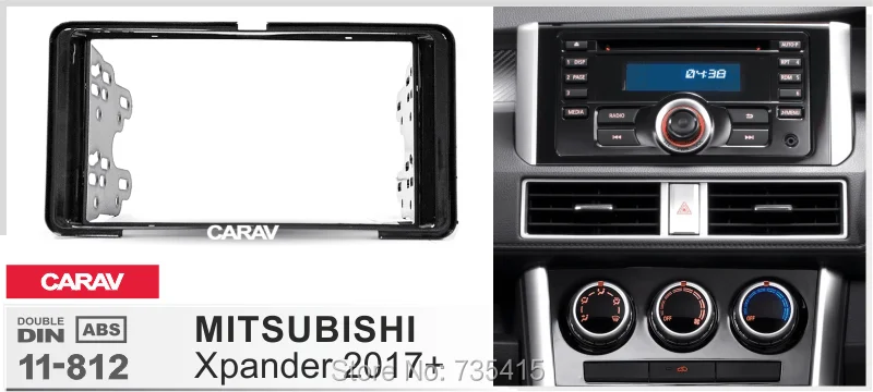 CARAV 11-793 Car Radio Installation Trim Fascia Panel