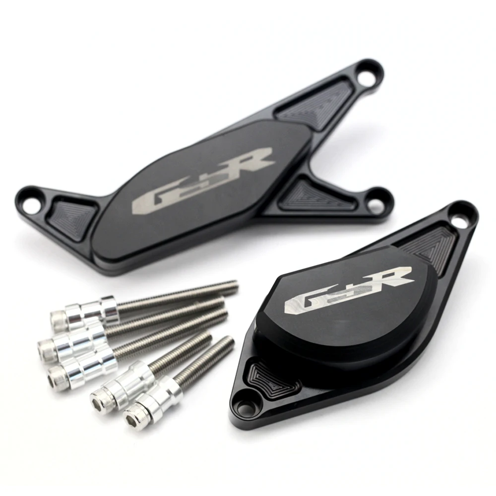 YKSM Moto Anteriore E Posteriore Slider Assale Forcella Protezione Ruota Crash Pad Kit per Suzuki GSX-S750 GSXS GSX-S 750/GSR750 GSR600 Anti Caduta (Color : Front Wheel Red