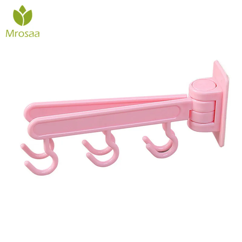

Foldable Plastic Wall Sticker Towel Hanger Hook Kitchen Bathroom Hardware Towel Rack Holder Clothes Hanging Space Save Rack