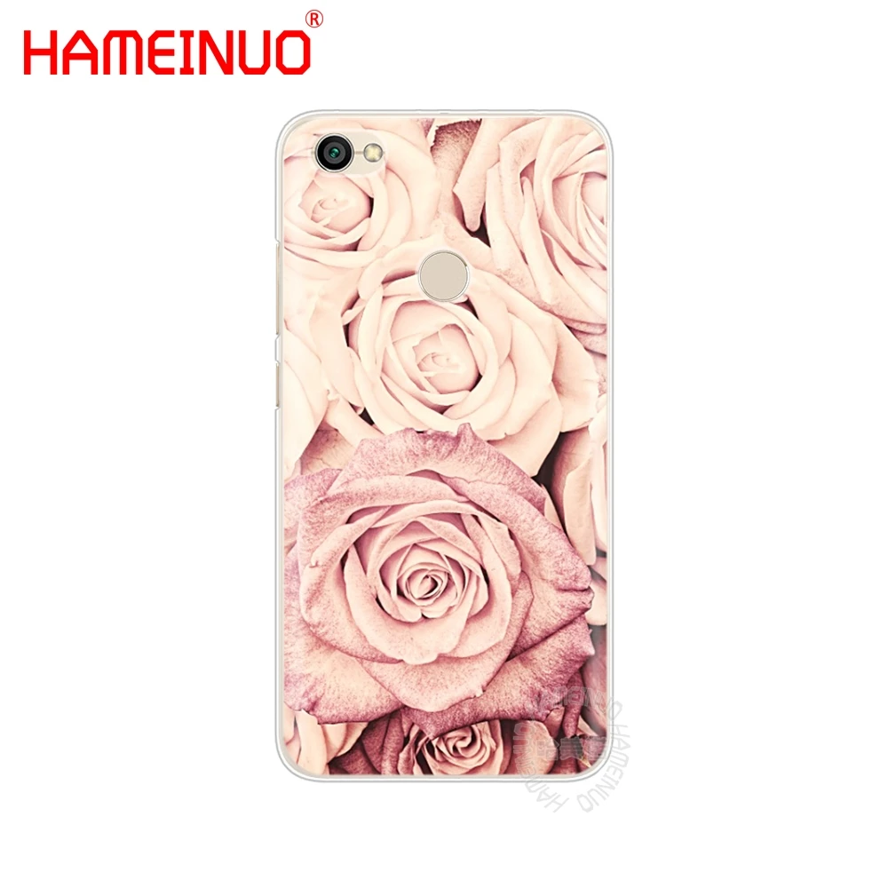 Чехол HAMEINUO с красивыми розами и пионами для телефона Xiaomi redmi 5 4 1 1s 2 3 3s pro PLUS note 4X 4A