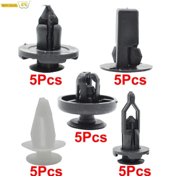 

25pcs Bumper Panel Wheel Arch Fasteners Trim Cover Clips Set For Toyota Avensis