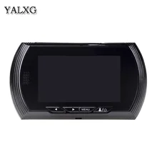 Yalxg Secuirity Home 4 3 Inch Motion Detection Door Peephole 140 Degrees Video Viewer Camera with