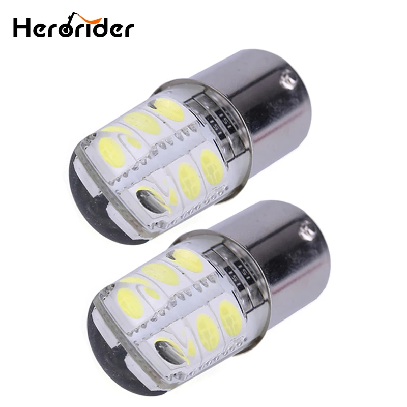 

Herorider 2PX 1156 LED White Bulb p21w ba15s 1156 cob led 12V Turn Light 5050 smd Brake Lmap Bulb Crystal Car Singal Lamp