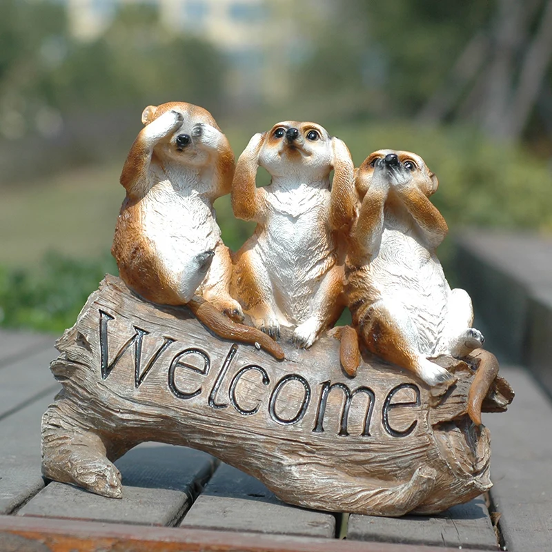 Статуя Meerkat menagery|Статуэтки и миниатюры| |
