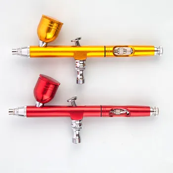 

0.3 Nozzles Airbrush With 11Pcs Set Cleaning Accessories Cake Decorating Brushes For Manicure Air Brush Poratble Spray Gun