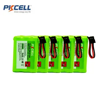 

BT909 5Packs Model PK-0048 AAA 800mAh 3.6V Ni-MH Rechargeable Cordless Phone Battery with Connector Mitsumi-2P