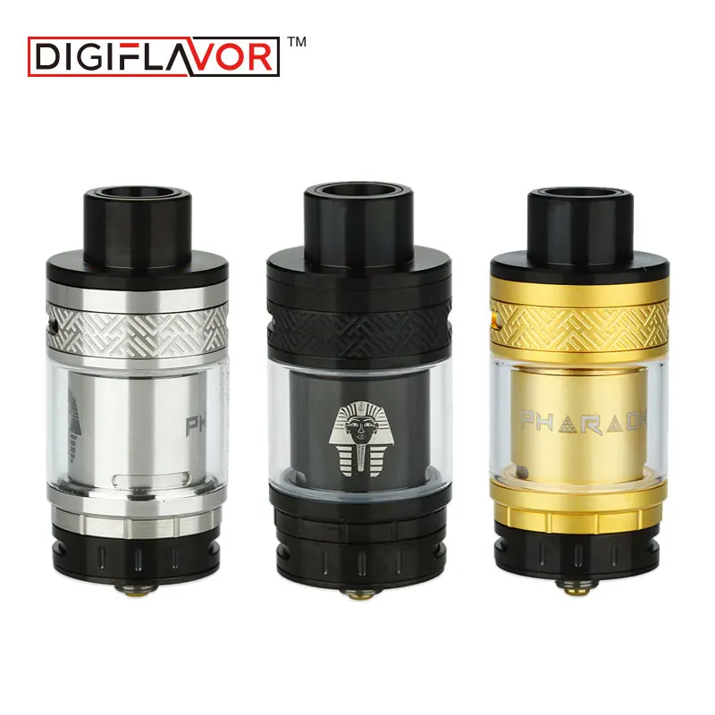 100% Оригинальные digiflavor Фараона RTA распылитель 4.6 мл Фараона ввиду танк распылителя RTA e-сигареты воздуха Управление Системы VAPE майка