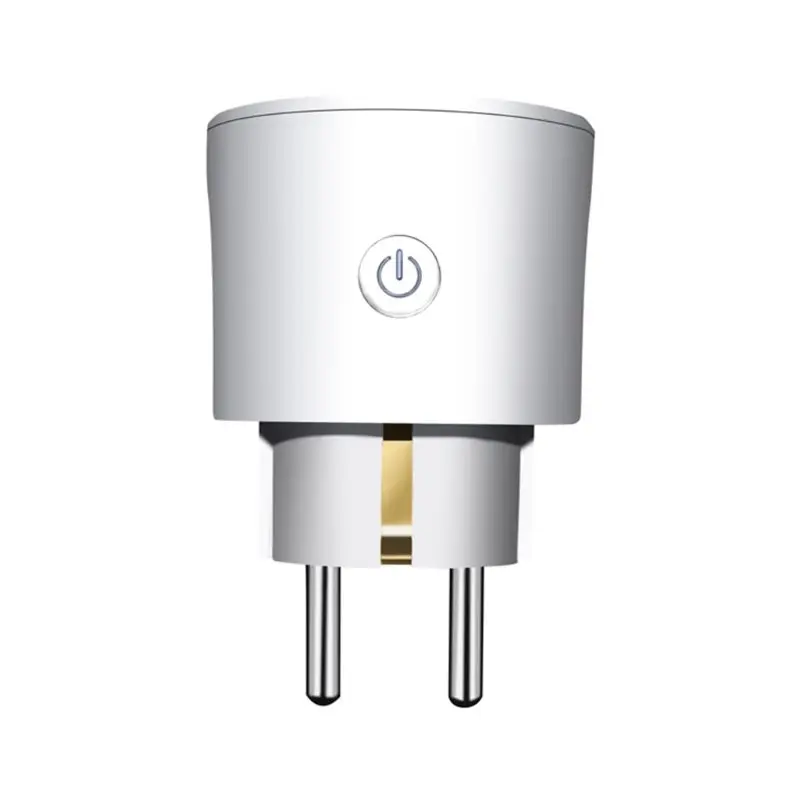 

New EU Plug WIFI Smart Switch Socket Audio Control Smart Timing Socket Wireless Outlet Voice Intelligent Control Device