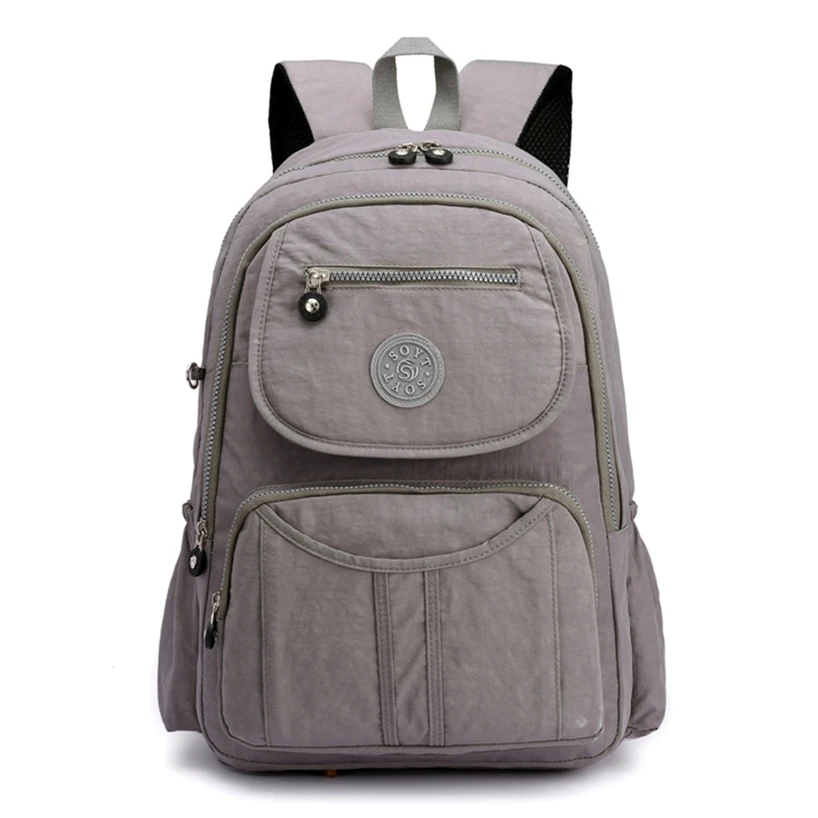 Aelicy мужские школьные рюкзаки для отдыха большой емкости для путешествий Женская Студенческая Водонепроницаемая нейлоновая сумка высокое качественный школьный рюкзак для подростков