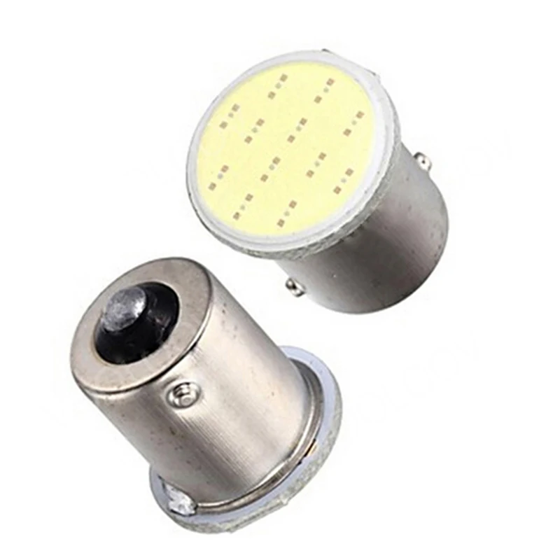 Meetrock большая рекламная акция cob p21w led 1156 ba15s 12SMD автомобильный светильник белый Мотоцикл Авто Задний стояночный лампа индикатора 12V