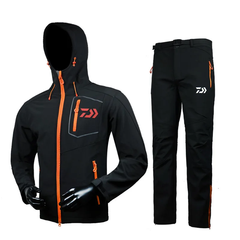 

Chidrizawa Daiwa Custom Fishing Shirts Outdoor fishing mountaineering windproof waterproof thick double jacket Uv Sun Clothing