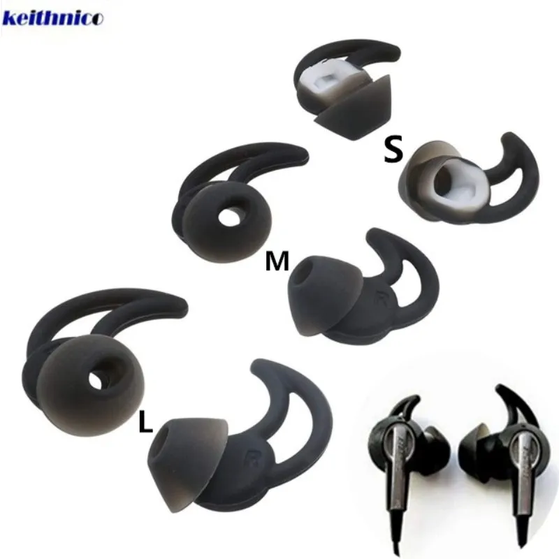 3 пары сменных силиконовых наушников с шумоподавлением, вкладыши для Bose QC20 QC30 SIE2 IE3 Soundsport Wileless наушники 3 пары сменных силиконовых наушников с шумоподавлением, вкладыши для Bose QC20 QC30 SIE2 IE3 Soundsport Wileless наушники