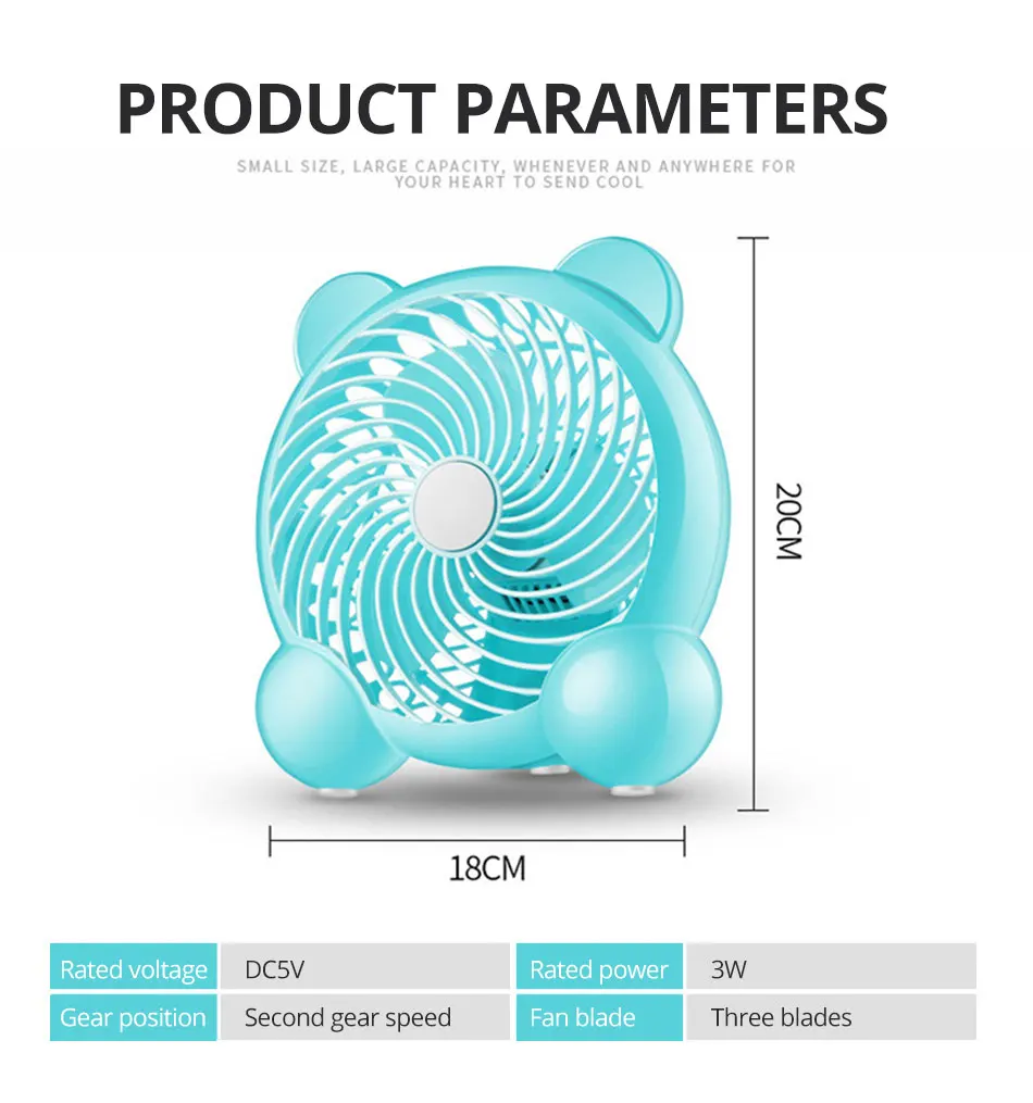 Креативный двойной лопасти мини USB вентилятор для офиса дома портативный компьютер ПК вентилятор электрический вентилятор ноутбука с двойными боковыми лопасти вентилятора
