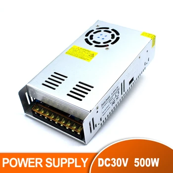 

Single Output Led Switching Power Supply DC30V 16.7A 500W Driver For CNC Router 3D Print Transformers 220V 110V AC TO DC SMPS