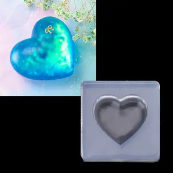 

Jewelry Silicone Mold 3D Heart Shape Pendant Epoxy Resin Jewelry DIY Craft Tool