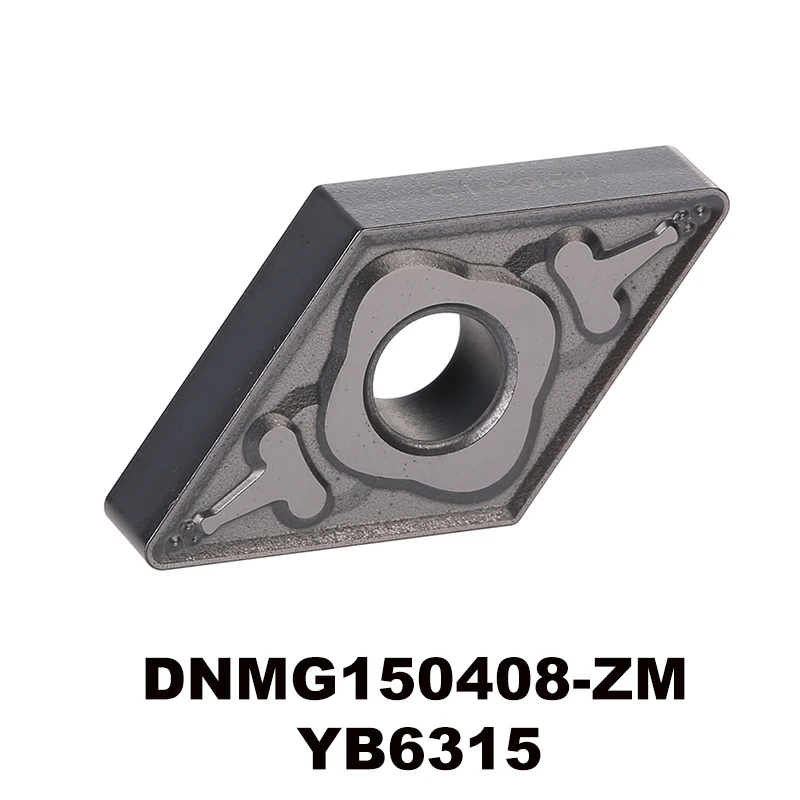 DNMG150408-ZM YB6315 вольфрамовый Карбид токарная вставка CNC инструмент для полуотделки и