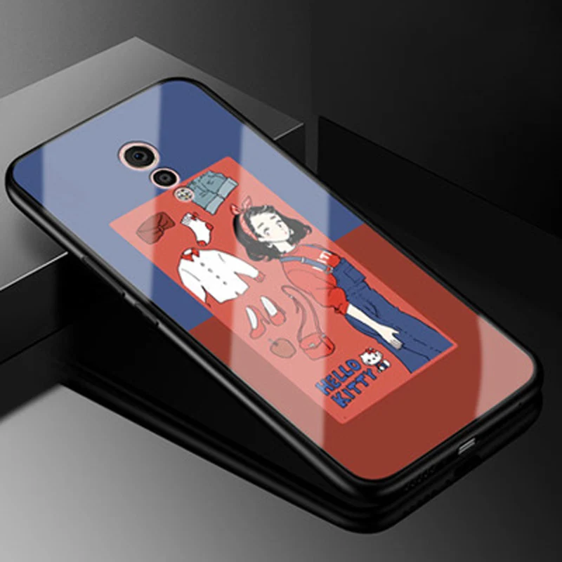 Coque для Vivo X play 6 L uxury закаленное стекло+ мягкий край крышки 5,46 ''для Vivo X play 6 стекло для Vivo x play6 случаях shell