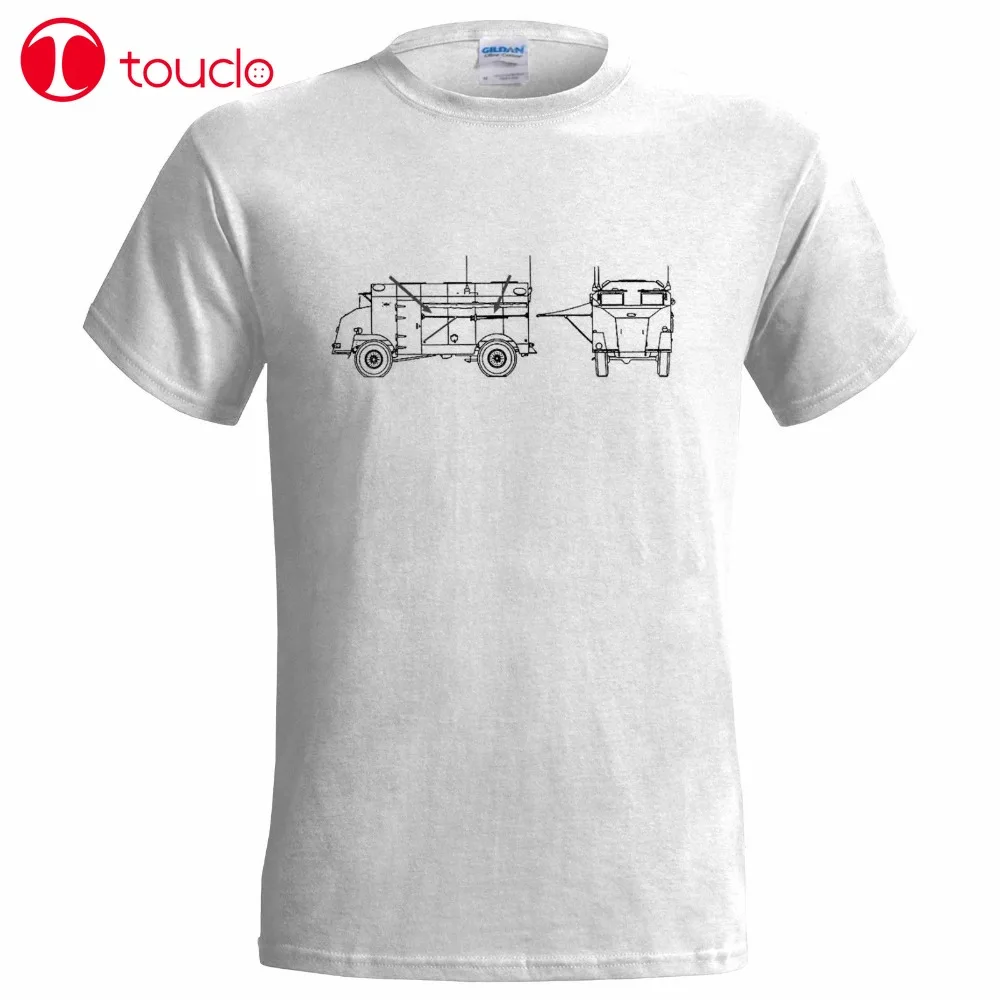 

2019 New Brand Aec Dorchester Mammut Armoured Vehicle Blueprint Mens T Shirt Army World War 2 Tee Shirt Sweater