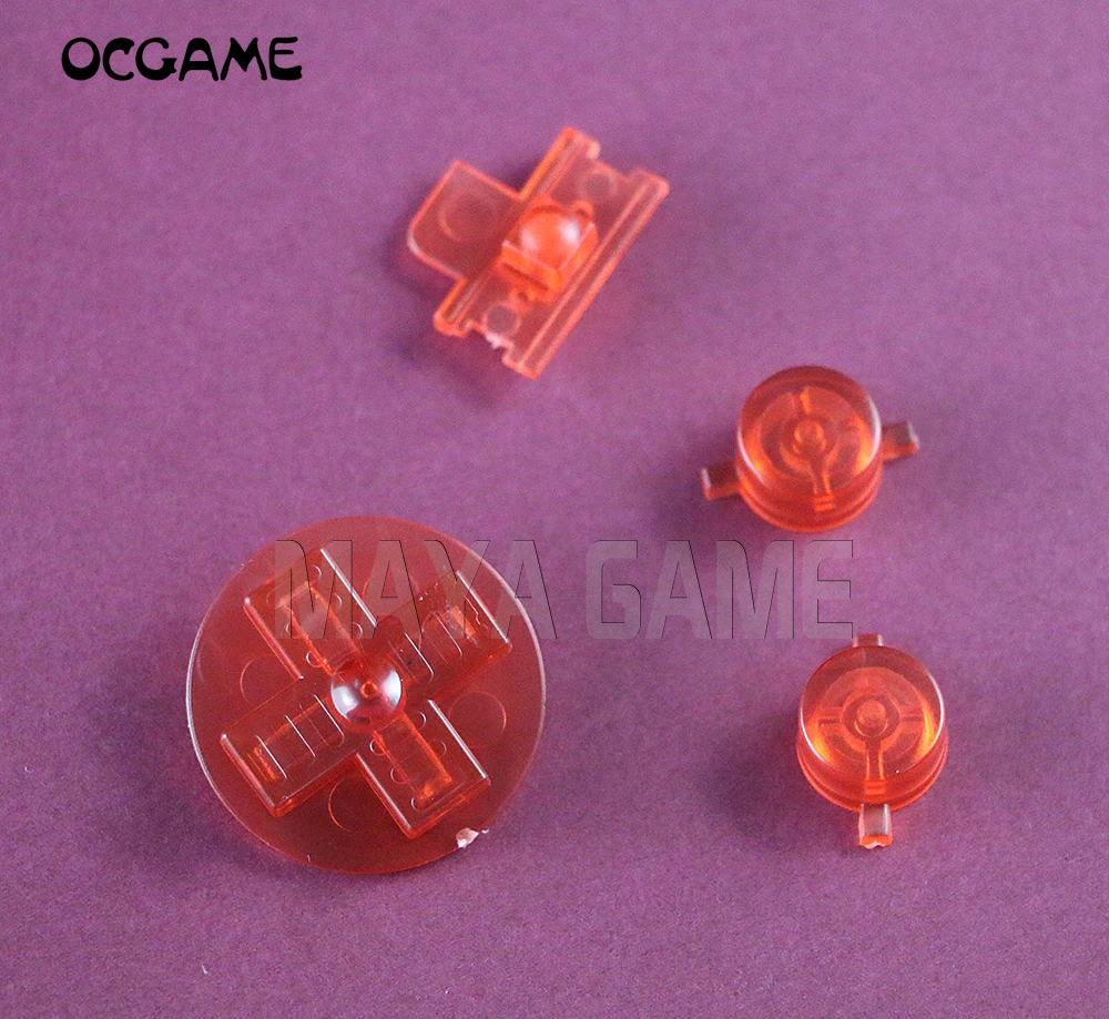 OCGAME for Gameboy Classic GB DMG игровая консоль набор цветных кнопок Замена для AB кнопка D pad 30